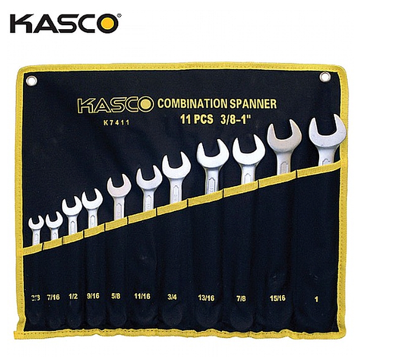 סט 11 מפתחות רינג פתוח דגם גרמני אינצ‘ CR-V