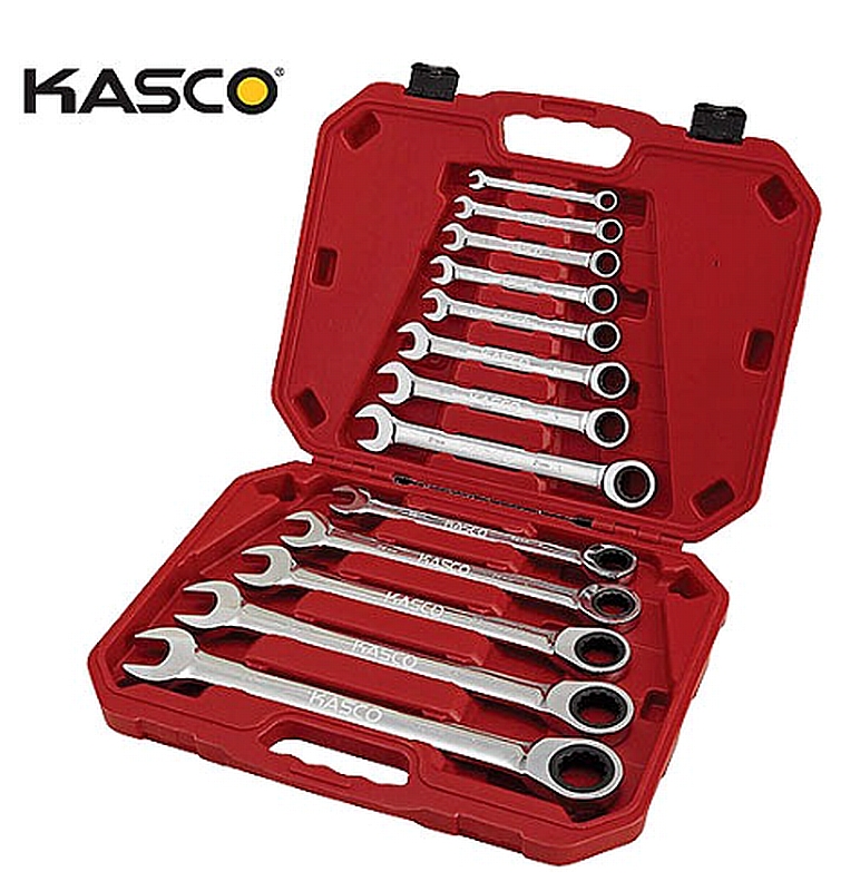 סט 13 מפתחות רינג רצ'ט פתוח