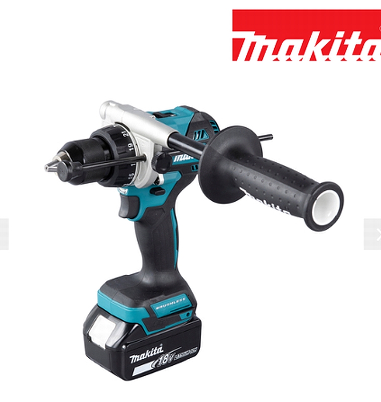 מברגה מקדחה רוטטת נטענת 13 מ"מ - MAKITA DHP484 18V BL (גוף בלבד)