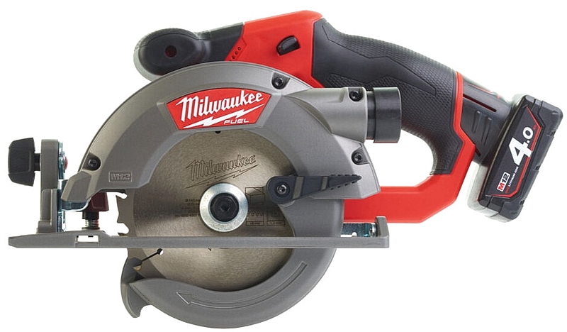 מסור עגול MILWAUKEE 12V דגם CCS44 עם 2 סוללות 4A