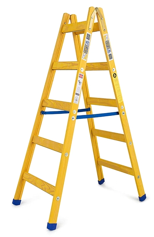 סולם עץ תיקני 2X6