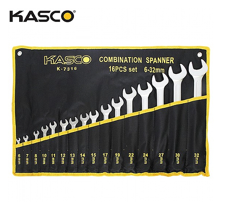 סט 16 מפתחות רינג פתוח דגם גרמני מ“מ CR-V