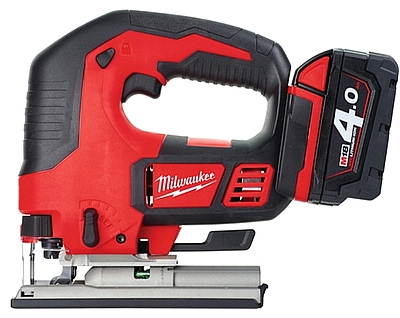 מסור אנכי ג'יקסו MILWAUKEE 18V דגם BJS עם 2 סוללות 4A