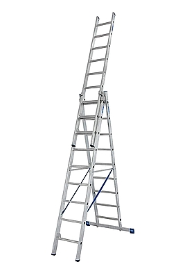 סולם אלומיניום רב שימושי ג תוצרת גרמניה 3X9