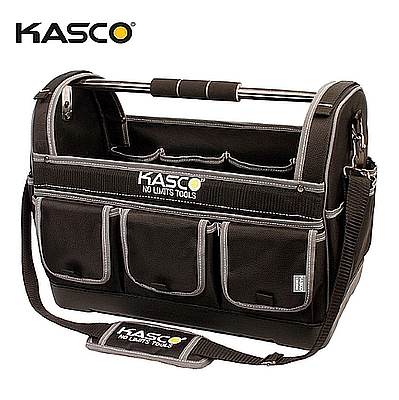 תיק כלים פתוח עם ידית צינור בסיס קשיח