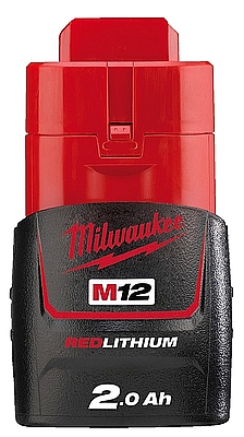 סוללת ליתיום MILWAUKEE 12V 2Ah דגם M12 B2