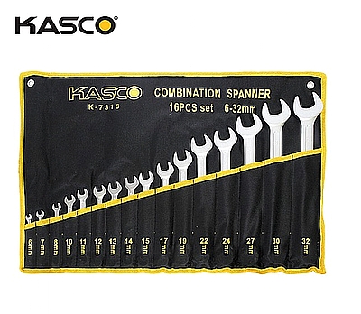 סט 16 מפתחות רינג פתוח דגם גרמני מ“מ CR-V