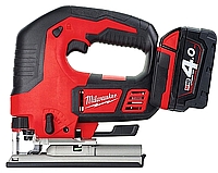 מסור אנכי ג'יקסו MILWAUKEE 18V דגם BJS עם 2 סוללות 4A