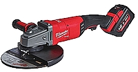 משחזת זווית "9 RAPID STOP MILWAUKEE 18V דגם FLAG 230 XPDB עם 1 סוללה 12A