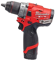 מברגה מקדחה פוטר MILWAUKEE 12V דגם FDD עם 2 סוללות 2A