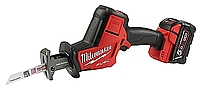 מסור חרב קומפקטי MILWAUKEE 18V דגם FHZ עם 2 סוללות 5A