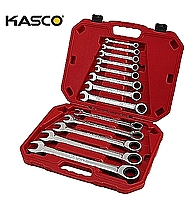 סט 13 מפתחות רינג רצ'ט פתוח