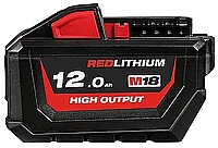 סוללת ליתיום MILWAUKEE 18V 12Ah דגם M18 HB12