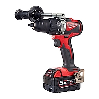 מברגה מקדחה רוטטת Brushless MILWAUKEE 18V דגם BLPD2 עם 2 סוללות 5A