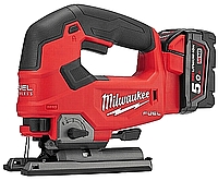 מסור אנכי ג'יקסו MILWAUKEE 18V דגם FJS עם 2 סוללות 5A