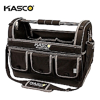 תיק כלים פתוח עם ידית צינור בסיס קשיח