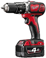 מברגה מקדחה רוטטת MILWAUKEE 18V דגם BPD עם 2 סוללות 4A